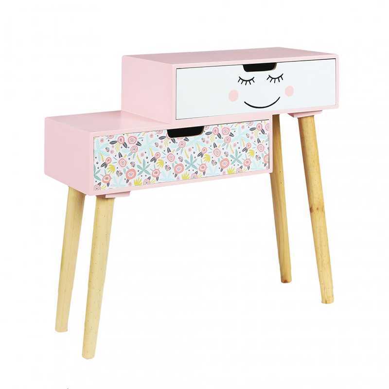 Chevet enfant en bois Liberty ROSE Home Deco Kids Chevet enfant en bois Liberty ROSE Home Deco Kids