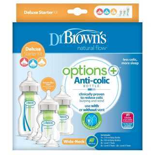 Starter kit Deluxe Options PLUS - Dr Brown's