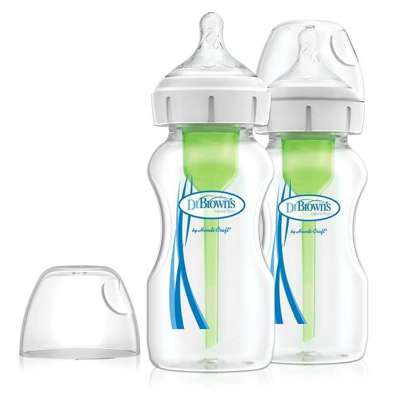 Lot de 2 biberons Options PLUS 270ml Dr Browns Lot de 2 biberons Options PLUS 270ml Dr Browns