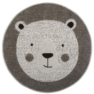 Tapis enfant animal Gris - Atmosphera For Kids