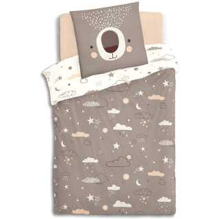 Parure de lit enfant Ours 140x200 - Atmosphera For Kids