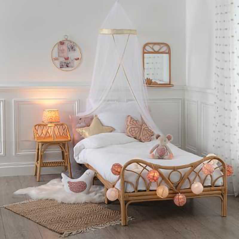 Miroir étagère tresse Beige Atmosphera Miroir étagère tresse Beige Atmosphera