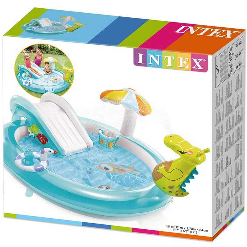 Intex flotteur de piscine gonflable - Dragon - Aire de jeu gonflable - à la  Fnac