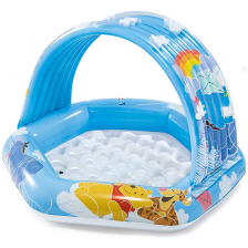 Piscinette Winnie avec pare soleil - Intex