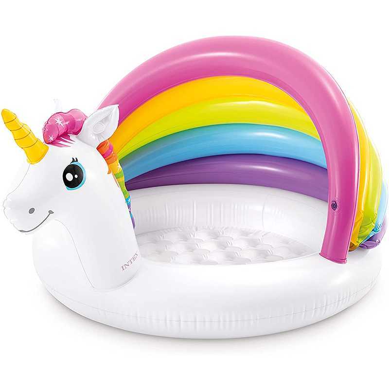 Pataugette bébé gonflable Licorne 127 x 102 x 69 cm Intex Pataugette bébé gonflable Licorne 127 x 102 x 69 cm Intex
