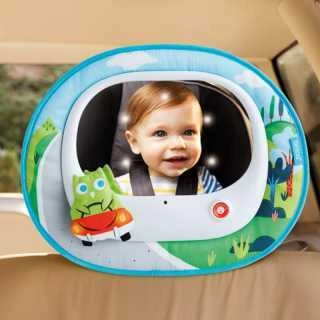 Miroir Auto Musical à LED pour bébé Munchkin