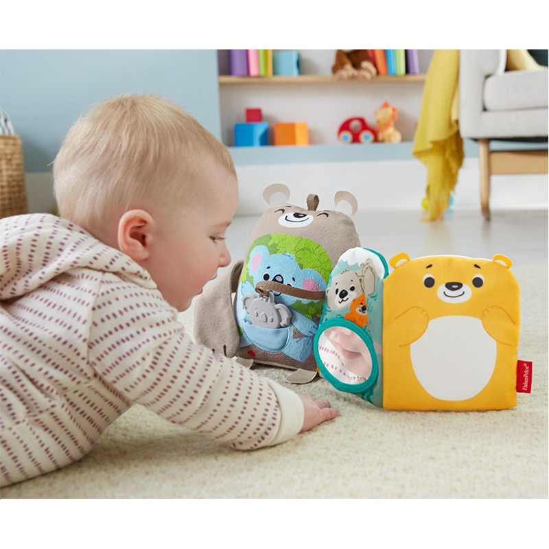 Table activite - jouet d'activite fisher-price mon livre peluche d