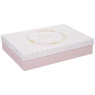 Coffret cadeaux empreintes XL Rose - Atmosphera For Kids