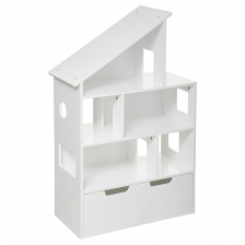 Maison avec coffre de rangement sur roulettes - Atmosphera For Kids