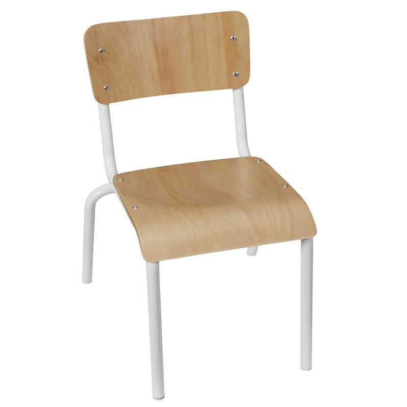 Chaise écolière enfant Blanche Home Deco Kids Chaise écolière enfant Blanche Home Deco Kids