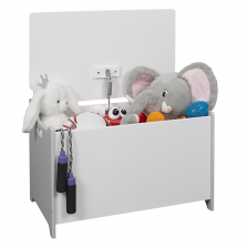 Coffre à jouets enfant Gris - Home Deco Kids