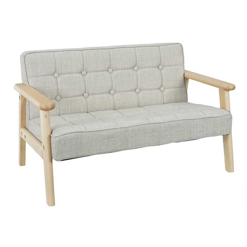 Canapé enfant timeo Gris Home Deco Kids Canapé enfant timeo Gris Home Deco Kids