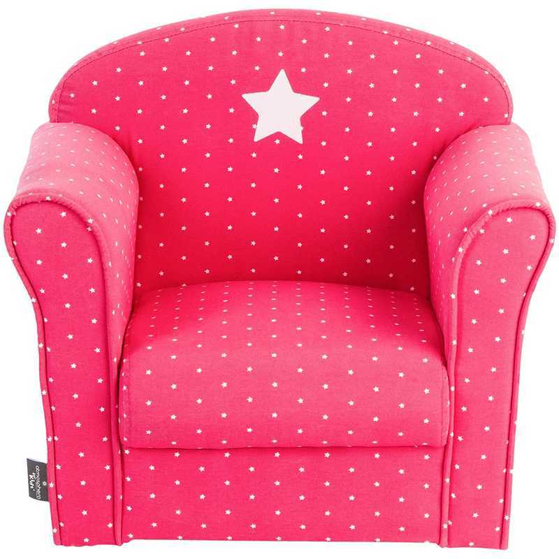 Fauteuil enfant Rose Fushia - Atmosphera For Kids