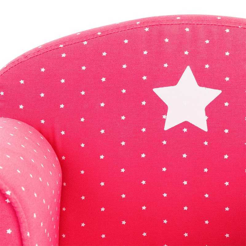 Chaise rose fauteuil crèche fille Tubbli enfant Modena 60