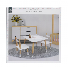 Table enfant avec 2 chaises crayon - Home Deco Kids