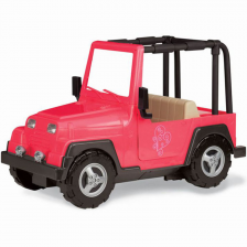 Voiture pour poupees 4 x 4 Rose - Our Generation Voiture pour poupees 4 x 4 Rose - Our Generation