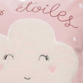 Coussin bouclette fille Rose - Atmosphera For Kids