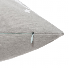 Coussin bouclette Gris - Atmosphera For Kids Coussin bouclette Gris - Atmosphera For Kids
