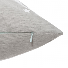 Coussin bouclette Gris - Atmosphera For Kids