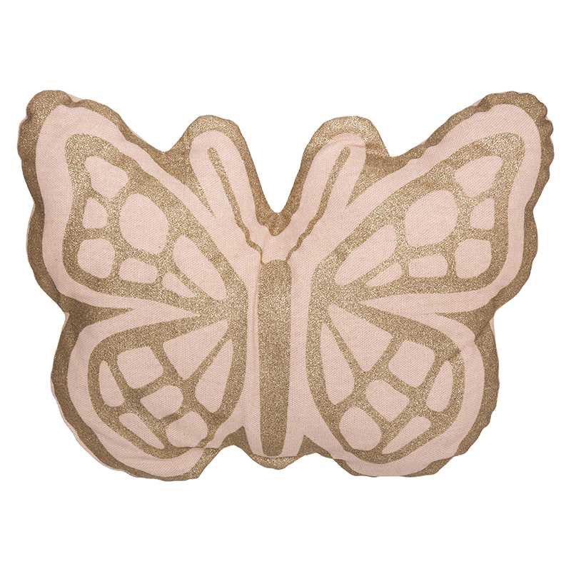 Coussin papillon Rose Atmosphera Coussin papillon Rose Atmosphera