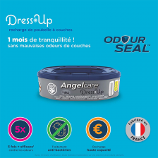 Lot de 12 recharges octogonales Dress Up Angelcare