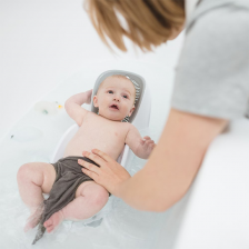 Transat de bain bébé fit Gris - Angelcare