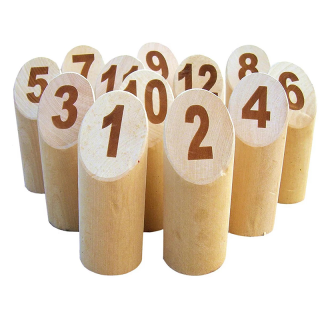 Jeu de quilles en boite - Molkky