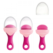 Sucette grignoteuse bébé Rose - Boon Sucette grignoteuse bébé Rose - Boon