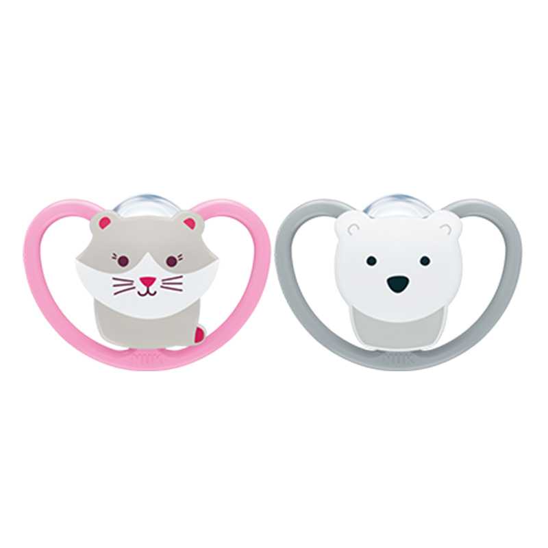 Lot De 2 Sucettes Bebe 0 6 Mois Nuk