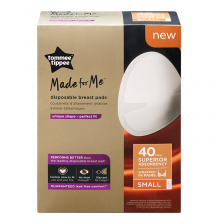 Lot de 40 coussinets d'allaitement Petites - Tommee Tippee Lot de 40 coussinets d'allaitement Petites - Tommee Tippee