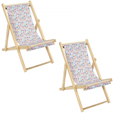 Lot de 2 chaises Pliantes Enfant Liberty - Home Deco Kids