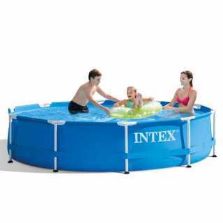 Piscine Tubulaire Metal Frame Ronde 305 x 76 m - Intex