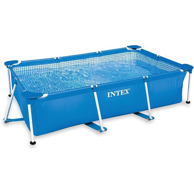 Piscine en métal junior rectangulaire 220 x 150 x 60 Intex Piscine en métal junior rectangulaire 220 x 150 x 60 Intex