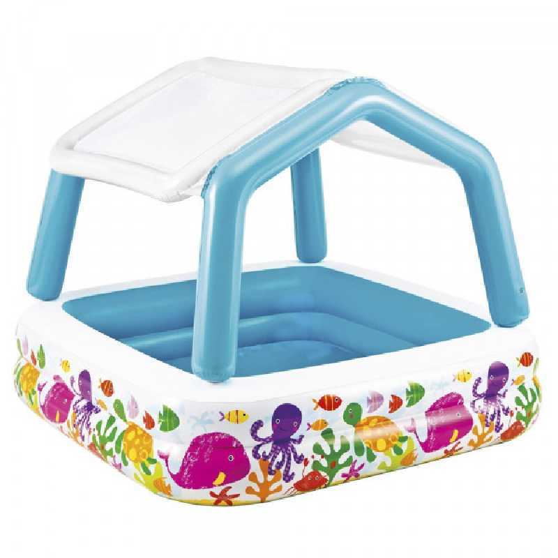 Piscine Pare Soleil Aqua 157 x 157 x 122 Intex Piscine Pare Soleil Aqua 157 x 157 x 122 Intex
