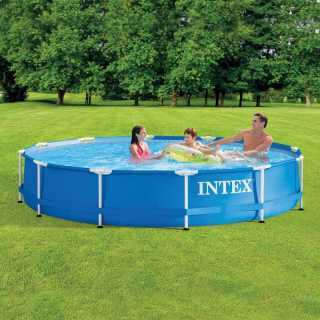 Piscine Tubulaire Metal Frame Ronde 3,66 X 0,76 M - Intex