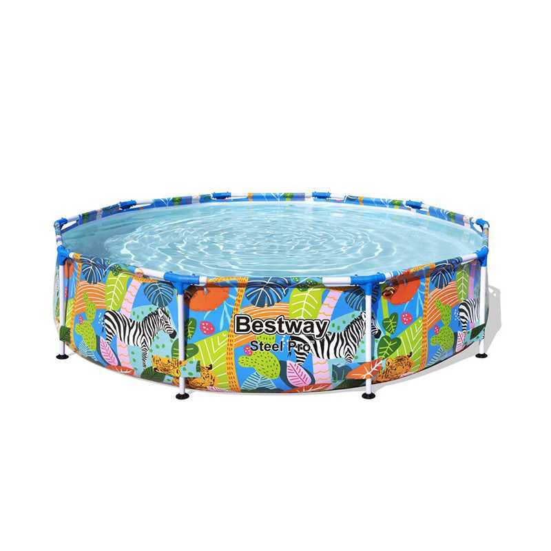 Piscine Tubulaire Ronde Jungle 305 X 66 Cm Bestway Piscine Tubulaire Ronde Jungle 305 X 66 Cm Bestway