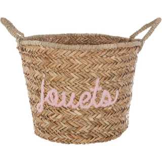 Panier De Rangement En Osier Jouets Atmosphera Panier De Rangement En Osier Jouets Atmosphera