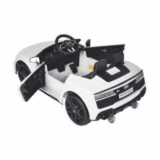 Voiture Électrique Audi R8 Spyder Blanche
