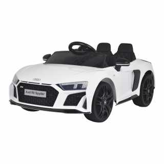 Voiture Électrique Audi R8 Spyder Blanche