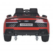Voiture Électrique Audi R8 Spyder Rouge