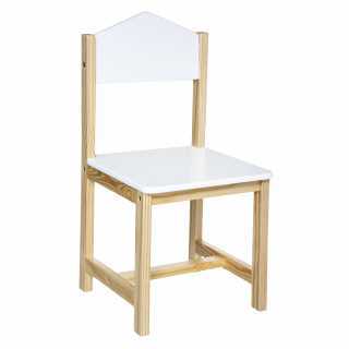 Chaise enfant maison Blanche - Atmosphera For Kids