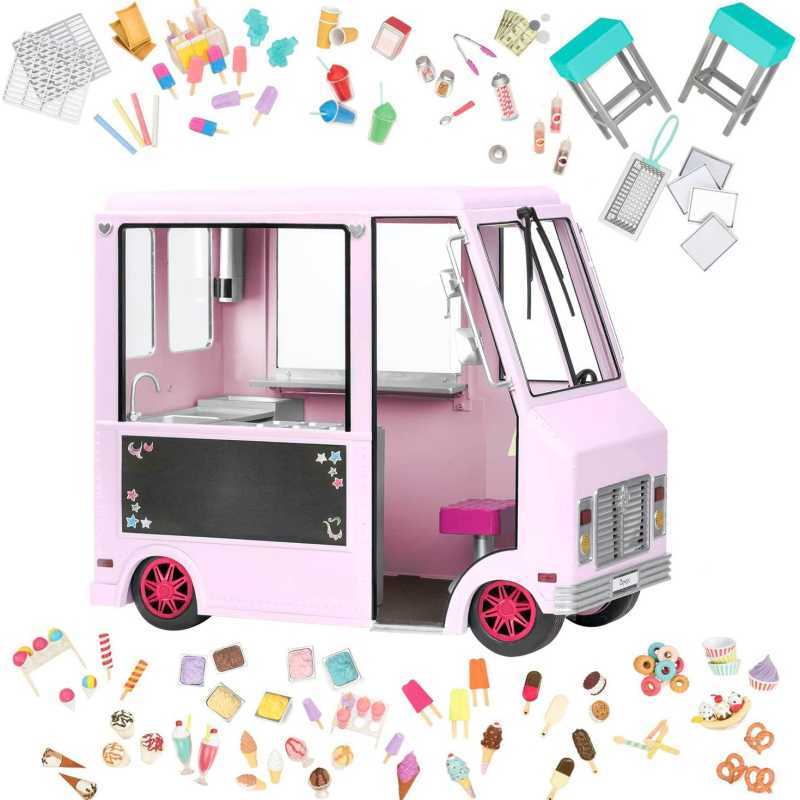 Camion de glace Rose Our Generation Camion de glace Rose Our Generation