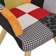 Lot De 2 Fauteuils Helsinki Patchwork Enfant - Home Deco Kids Lot De 2 Fauteuils Helsinki Patchwork Enfant - Home Deco Kids