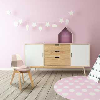 Lot De 2 Chaises Enfant Leonie Rose - Home Deco Kids