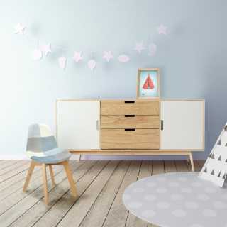 Lot De 2 Chaises Enfant Leonie Bleu - Home Deco Kids