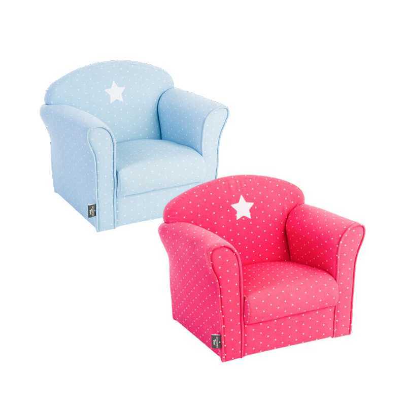 Fauteuil enfant Rose fushia + Fauteuil enfant Bleu Fauteuil enfant Rose fushia + Fauteuil enfant Bleu