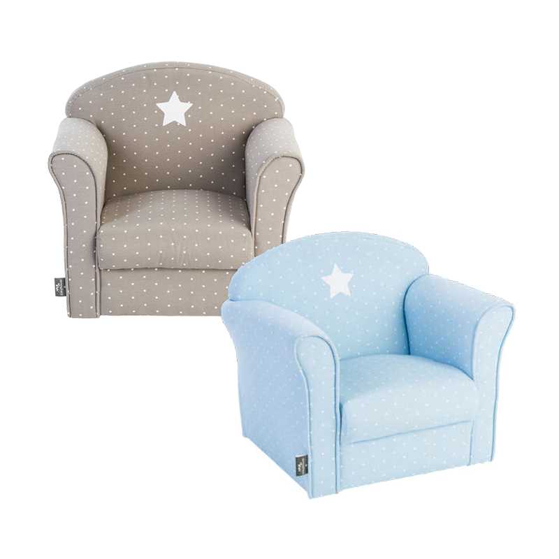 Fauteuil enfant Gris + Fauteuil enfant Bleu Fauteuil enfant Gris + Fauteuil enfant Bleu