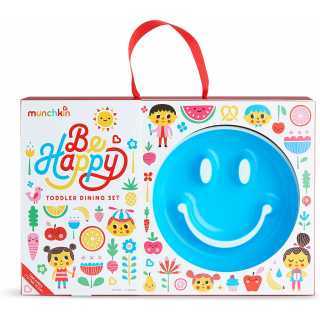 Coffret Repas Be Happy Bleu - Munchkin