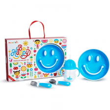 Coffret Repas Be Happy Bleu - Munchkin