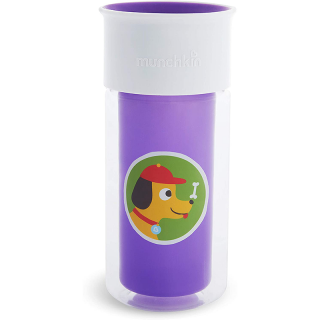 Tasse d’Apprentissage Personnalisable Violet - Munchkin